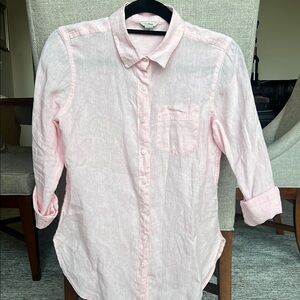Light Pink Button-Up Shirt